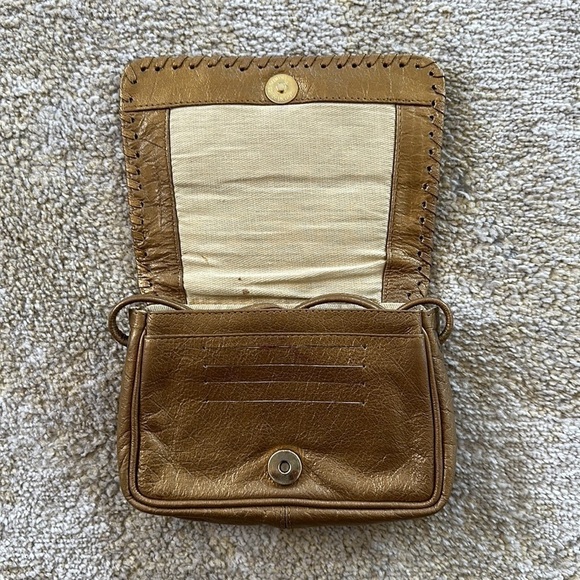 Vintage leather crossbody - Picture 2 of 4